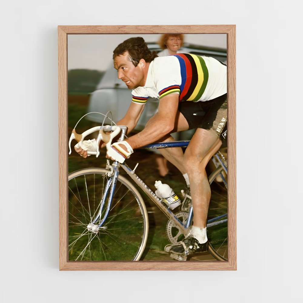Poster Route de Bernard – affiche Cyclisme (vue 4)
